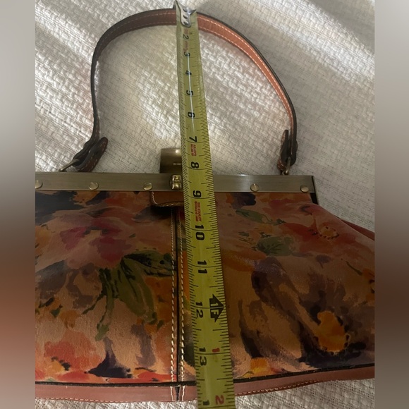 Patricia Nash hand bag floral leather - Picture 6 of 9